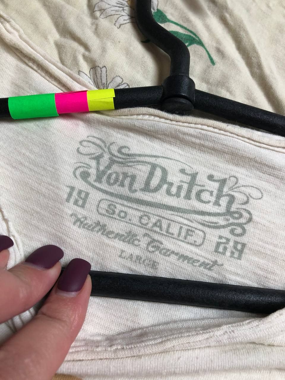 Von Dutch Von Dutch Motorcycle T-Shirt Sleeve Size US L / EU 52-54 / 3 - 4 Thumbnail