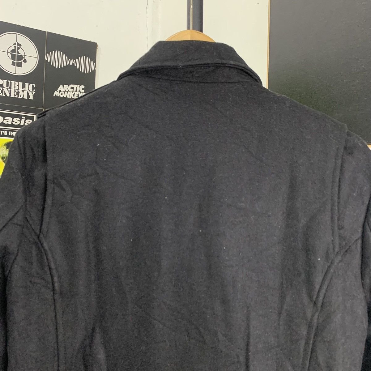 Attachment × Japanese Brand × Kazuyuki Kumagai Attachment Attachment Bikers Wool Jacket Japan Ramones Style Size US M / EU 48-50 / 2 - 9 Thumbnail