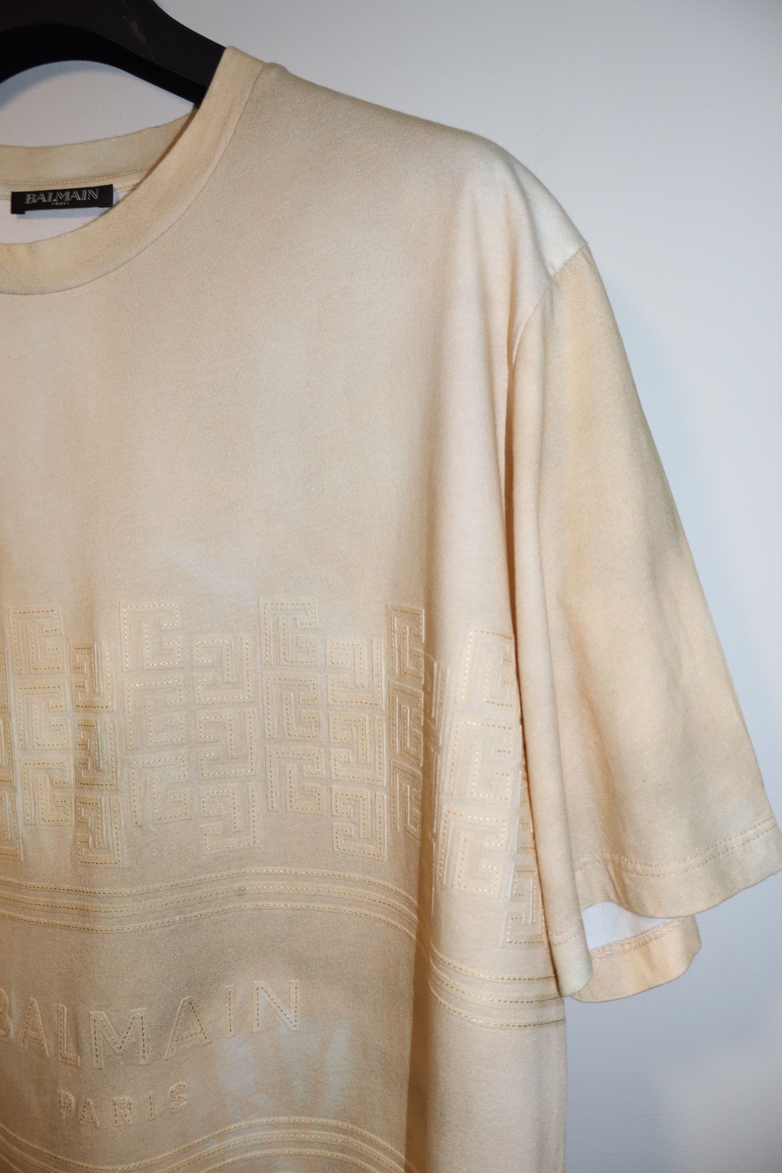 Balmain Inserts logo "PB" t-shirt Size US M / EU 48-50 / 2 - 4 Thumbnail