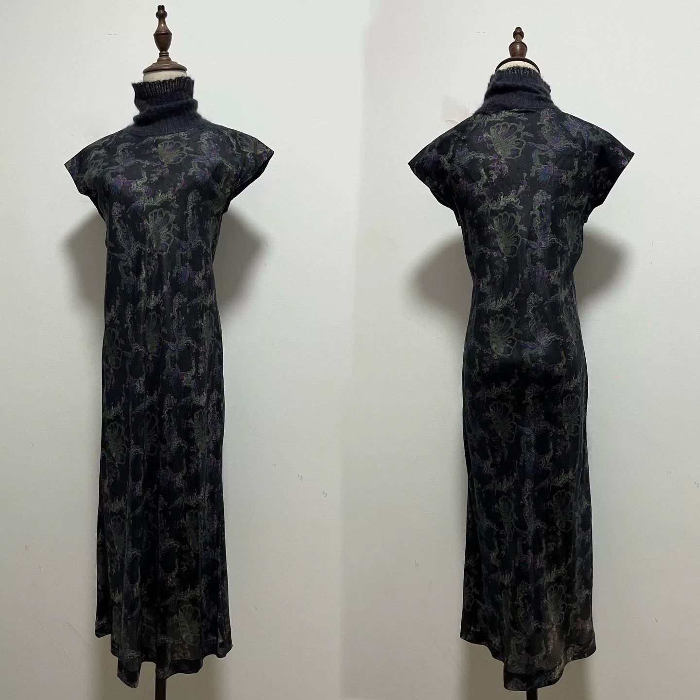 Dries Van Noten Dries Van Noten 1998 FW Silk Dress Size XS / US 0-2 / IT 36-38 - 1 Thumbnail