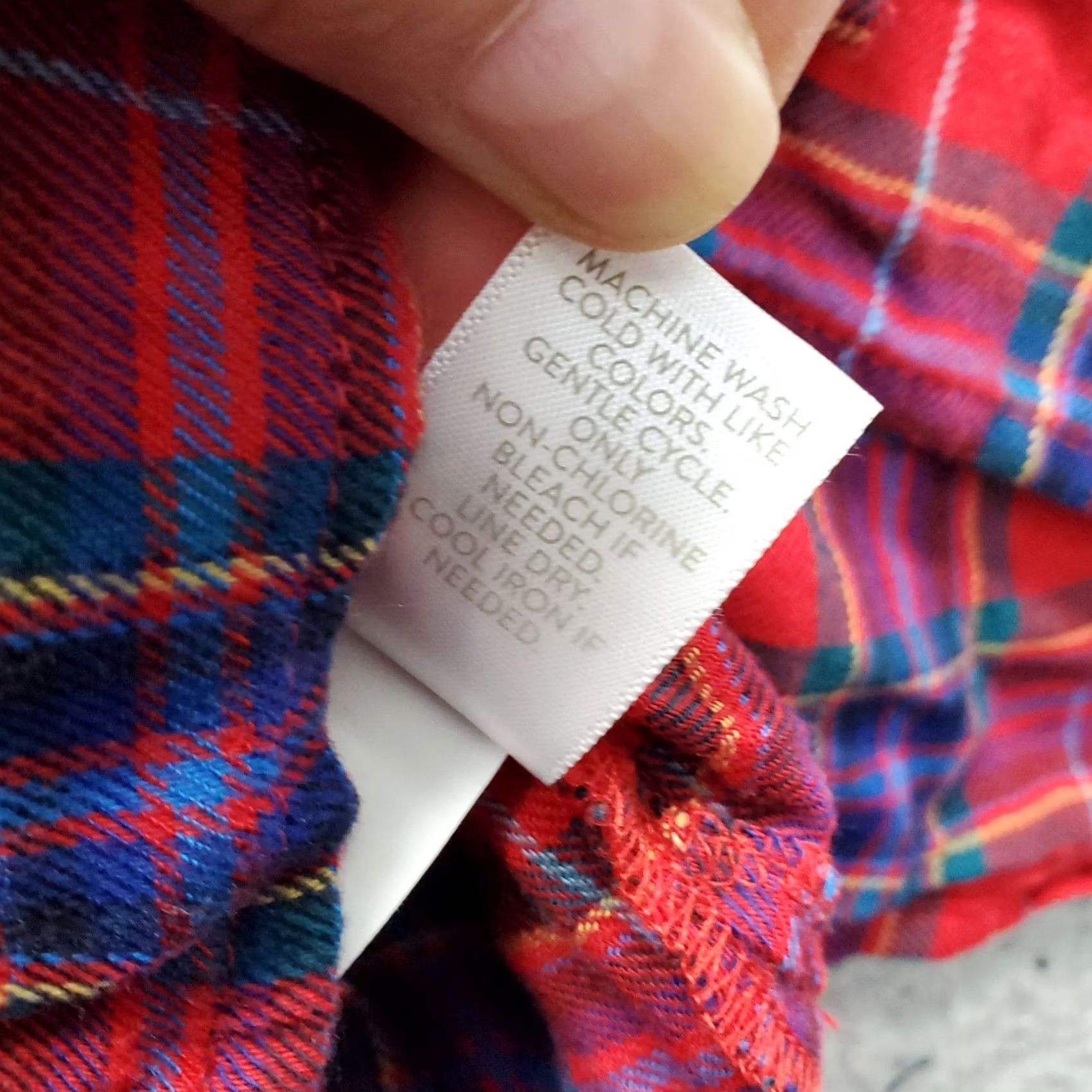 J. Jill J. Jill Shirt Womens XSP Multi Plaid Long Sleeve Collar Button Front EUC Size XS / US 0-2 / IT 36-38 - 7 Thumbnail