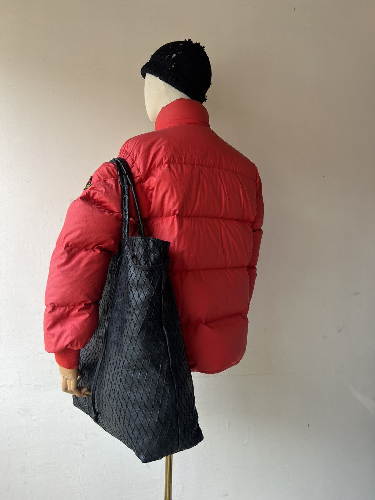 Jas MB Jas M.B. Hand Made in England Distressed Leather Huge Bag Size ONE SIZE - 3 Thumbnail