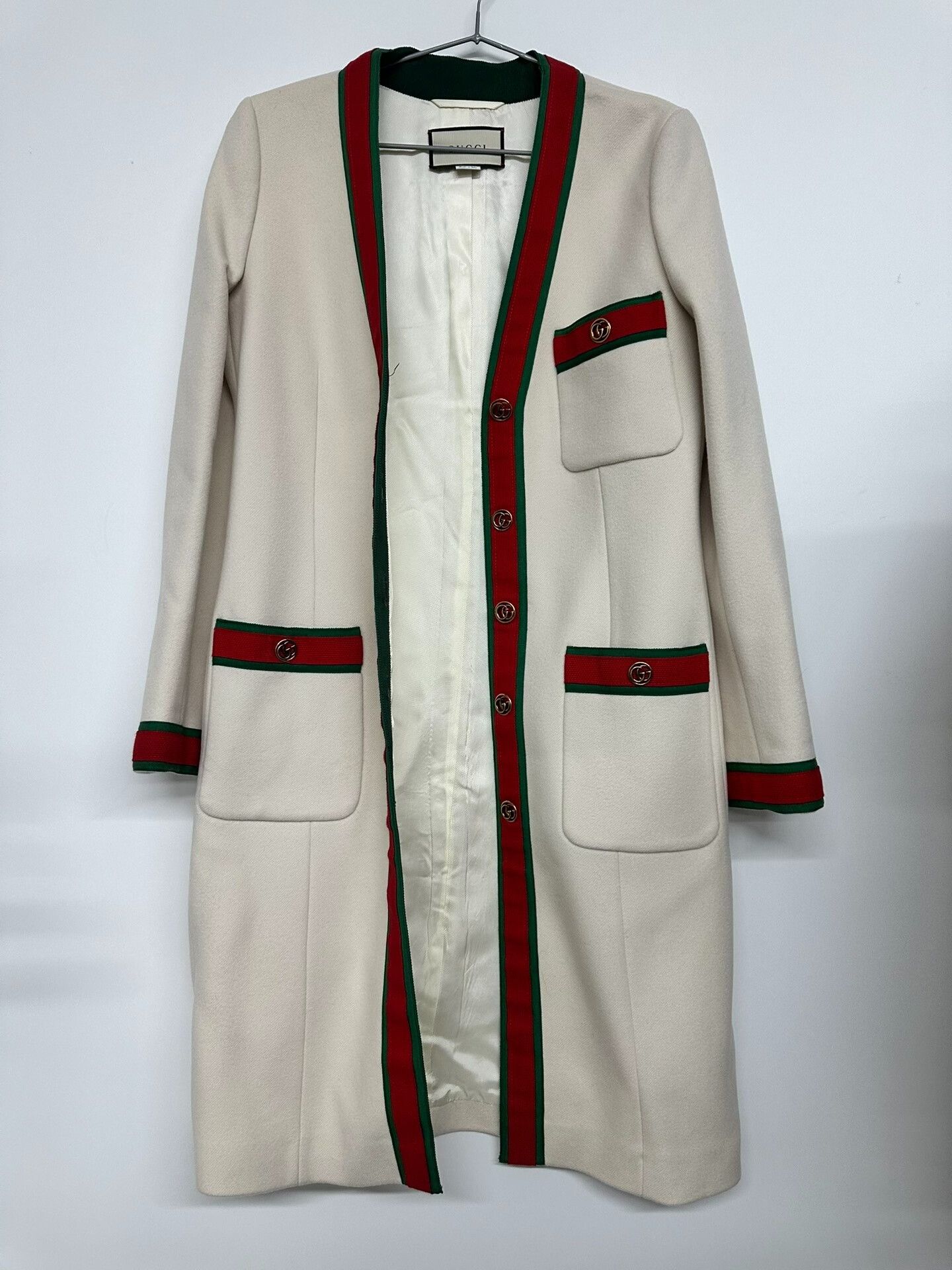 Gucci Gucci Women's Wool Blend Coat Size S / US 4 / IT 40 - 1 Thumbnail