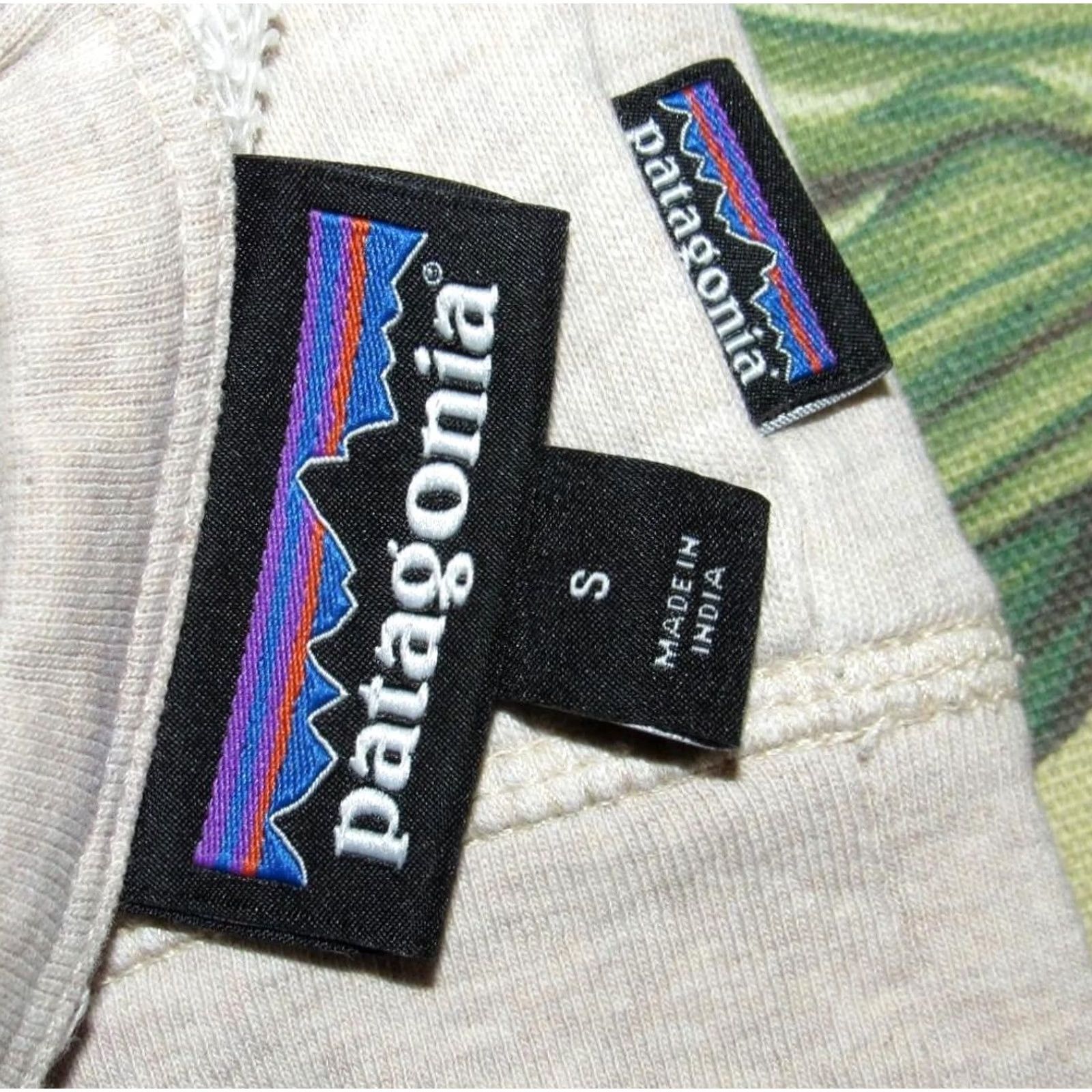 Patagonia PATAGONIA Oatmeal Mahnya Fleece Crewneck Sweater Small Size US S / EU 44-46 / 1 - 3 Thumbnail
