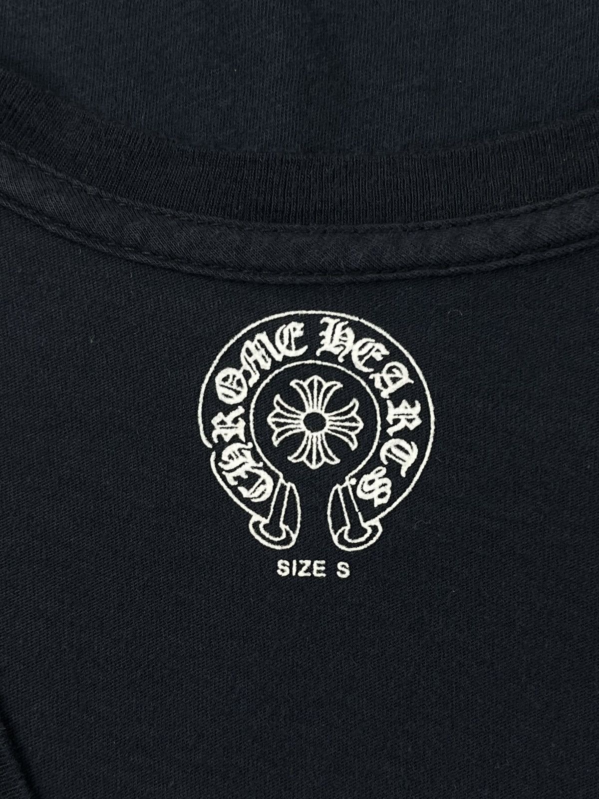 Chrome Hearts Chrome Hearts Vintage Scroll Logo Women’s V Neck Tshirt Size S / US 4 / IT 40 - 5 Thumbnail