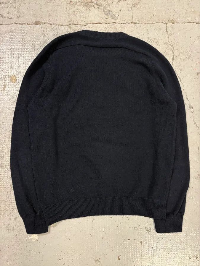 Saint Laurent Paris FW2017 Saint Laurent Navy SL Logo University Wool Sweater Size US M / EU 48-50 / 2 - 6 Thumbnail