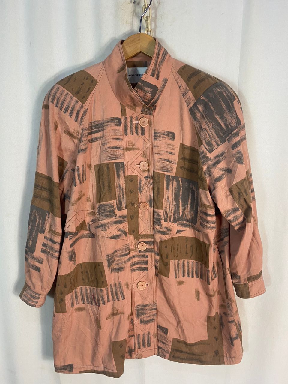 Designer × Japanese Brand × Other Beprecious fullprint button up jacket Size L / US 10 / IT 46 - 1 Thumbnail