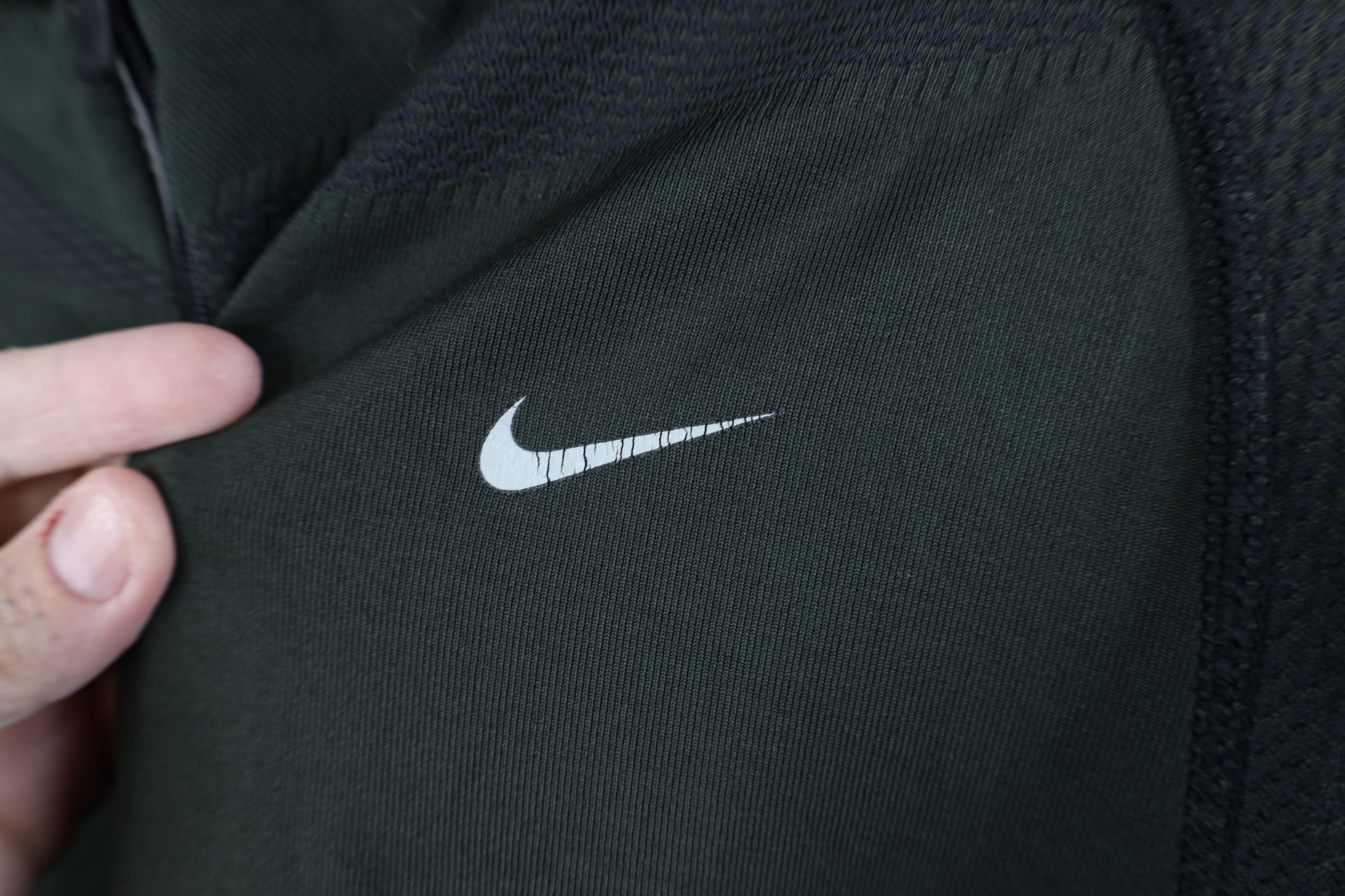 Nike Vintage Y2K Nike Mini Swoosh Knit Half Zip Pullover Top Size US M / EU 48-50 / 2 - 4 Thumbnail