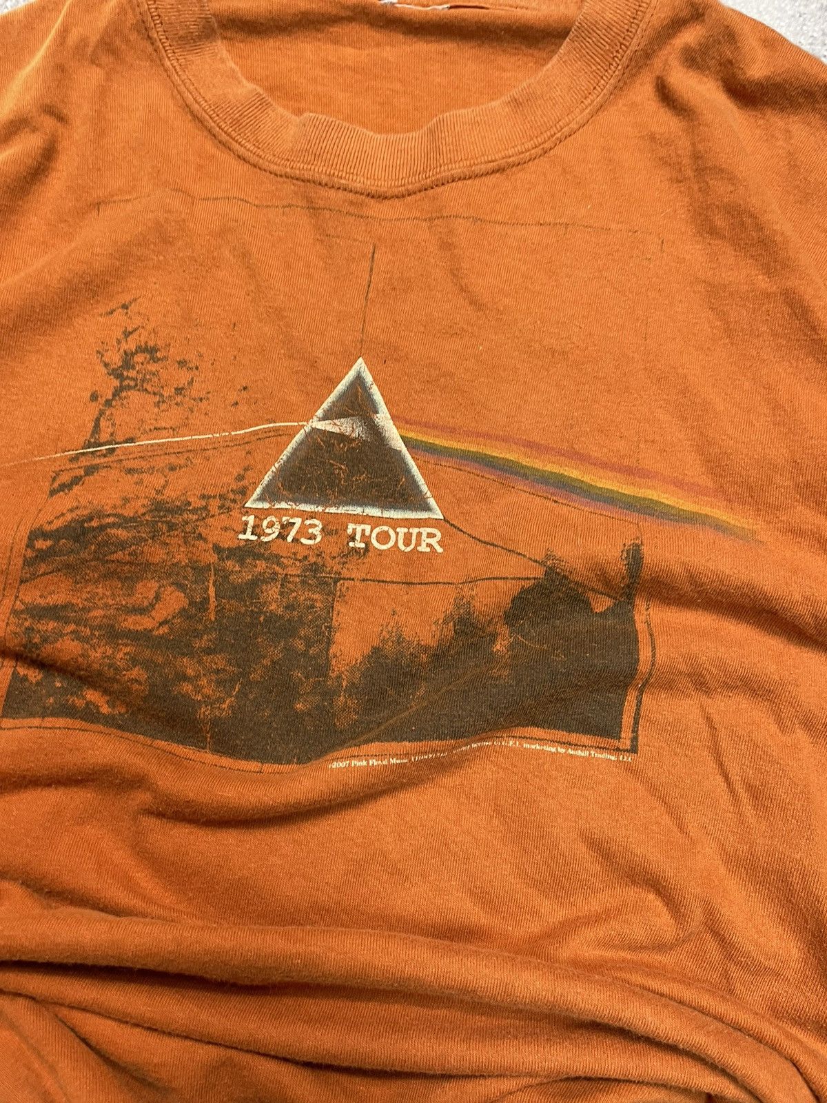 Band Tees Vintage Pink Floyd 1973 TOUR 2007 t-shirt y2k Size L Size US L / EU 52-54 / 3 - 2 Thumbnail