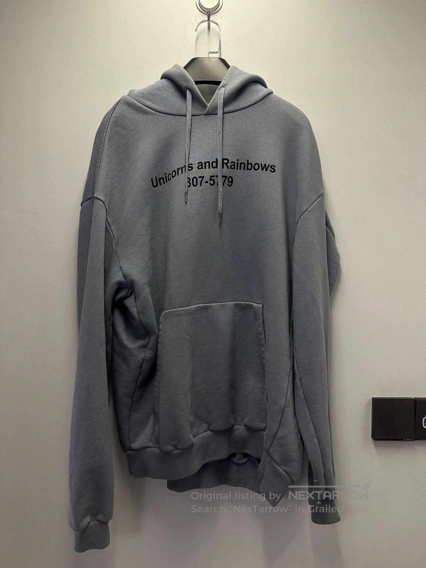 Vetements Blue Unicorn Sweatshirt Unisex. Size S / US 4 / IT 40 - 1 Thumbnail