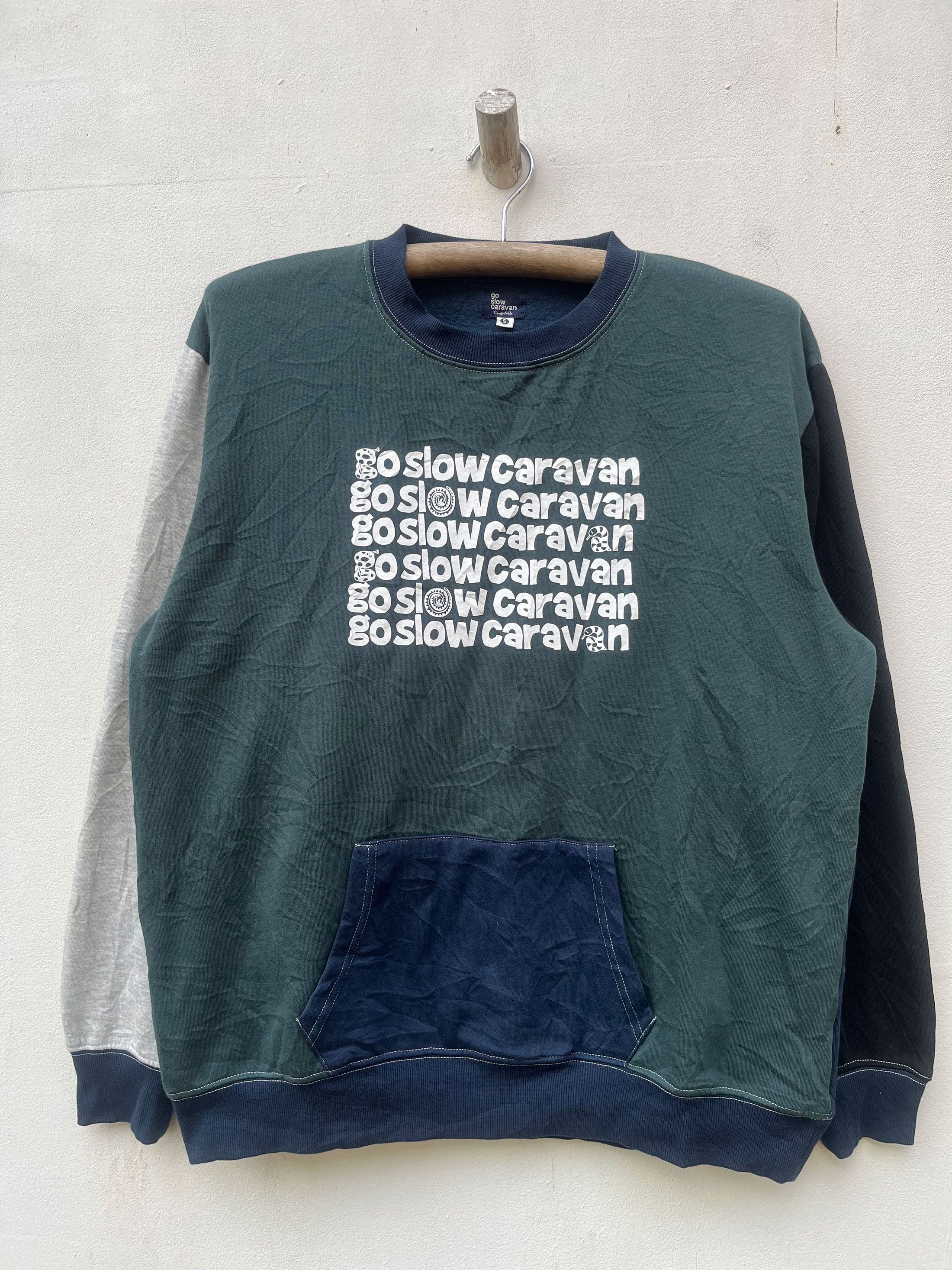 go slow caravan go slow caravan Japan Outdoor Colourful Warm Shirt Sweater Size US XXL / EU 58 / 5 - 1 Thumbnail