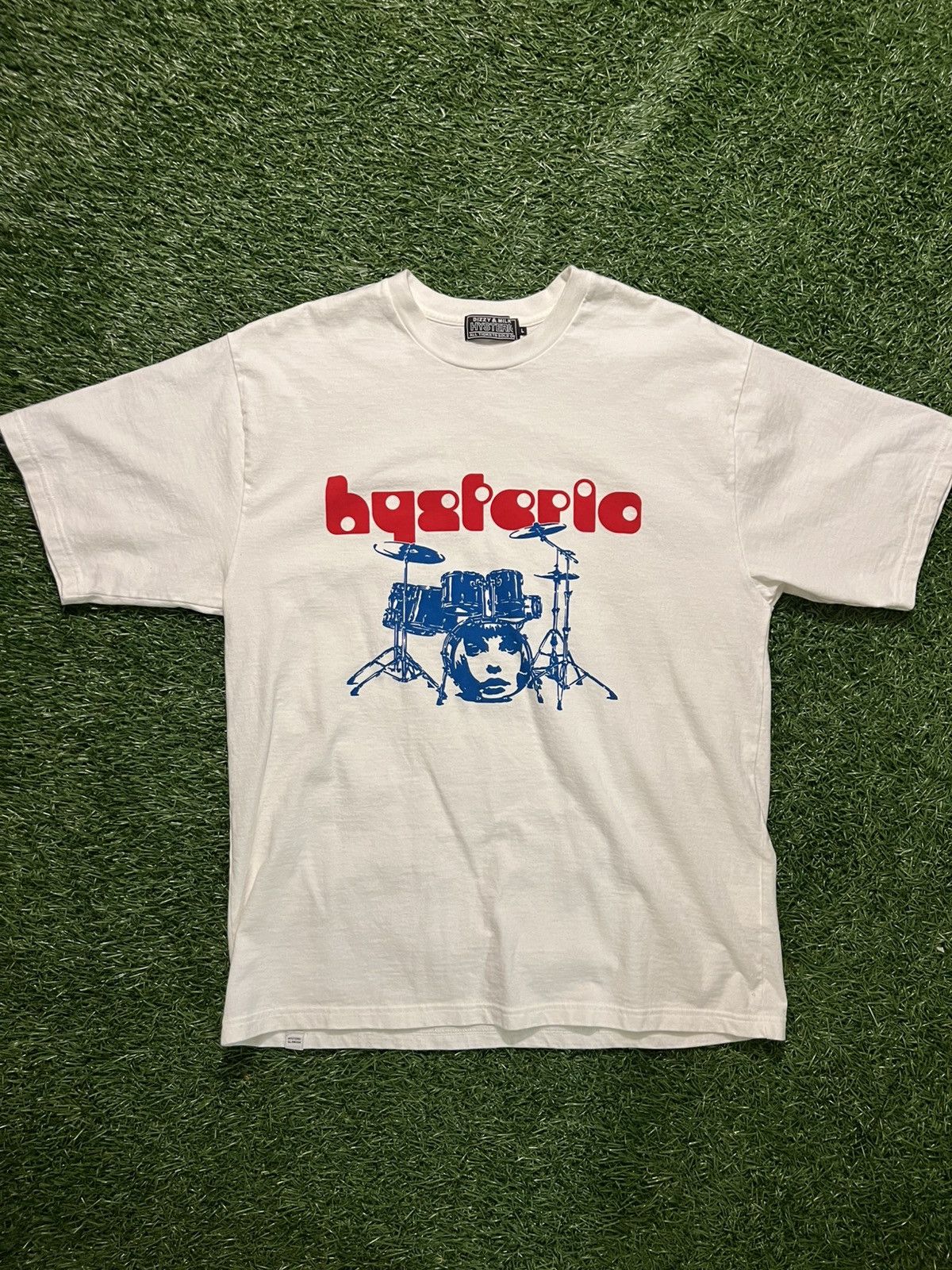 Hysteric Glamour Hysteric Glamour Drum Kit Tee Shirt | Grailed