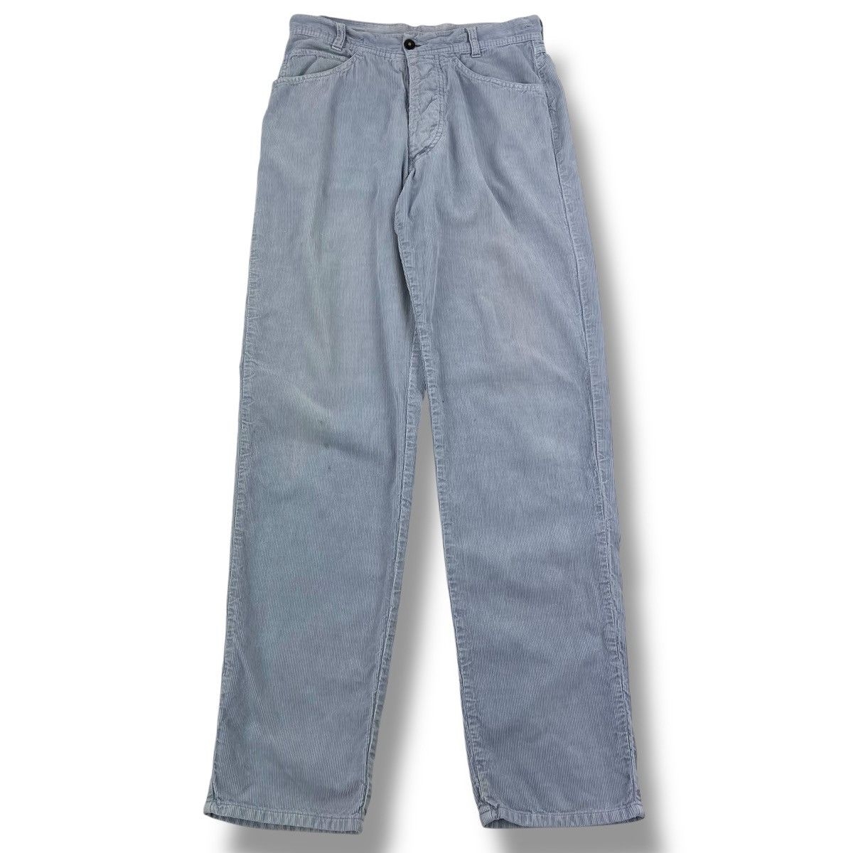 Stone Island Stone Island Green Edge Blue Corduroy Trousers Size US 28 / EU 44 - 3 Thumbnail