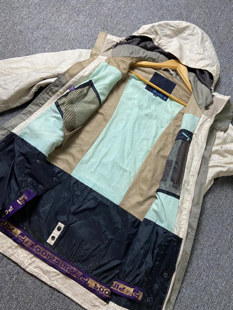 Japanese Brand BLUSZ Technical Pocketable Hooded Jacket (186) Size US L / EU 52-54 / 3 - 8 Thumbnail
