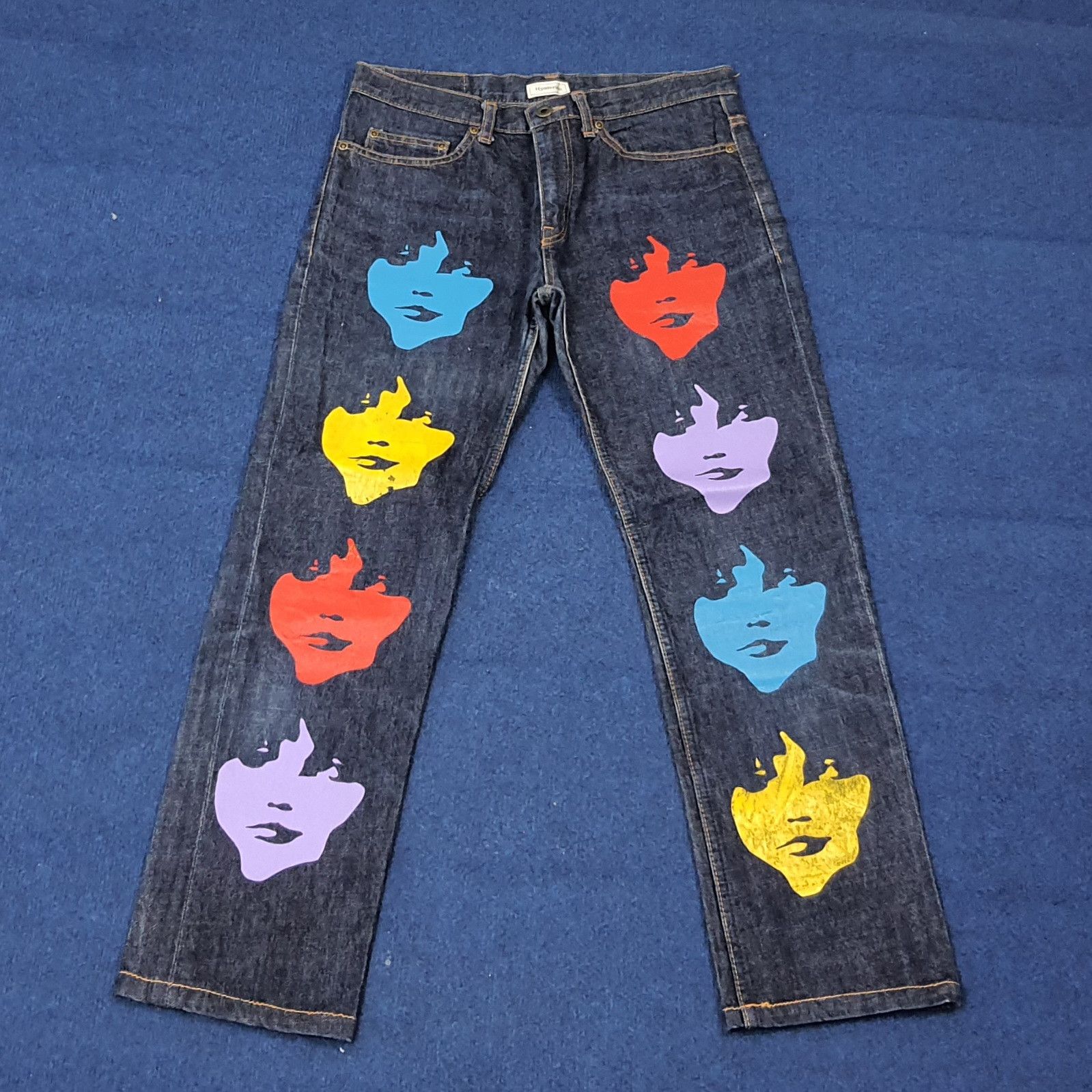 Hysteric Glamour Vintage Hysterics Raiders Japan Custom Logo Jeans C272N3 Size US 30 / EU 46 - 1 Thumbnail