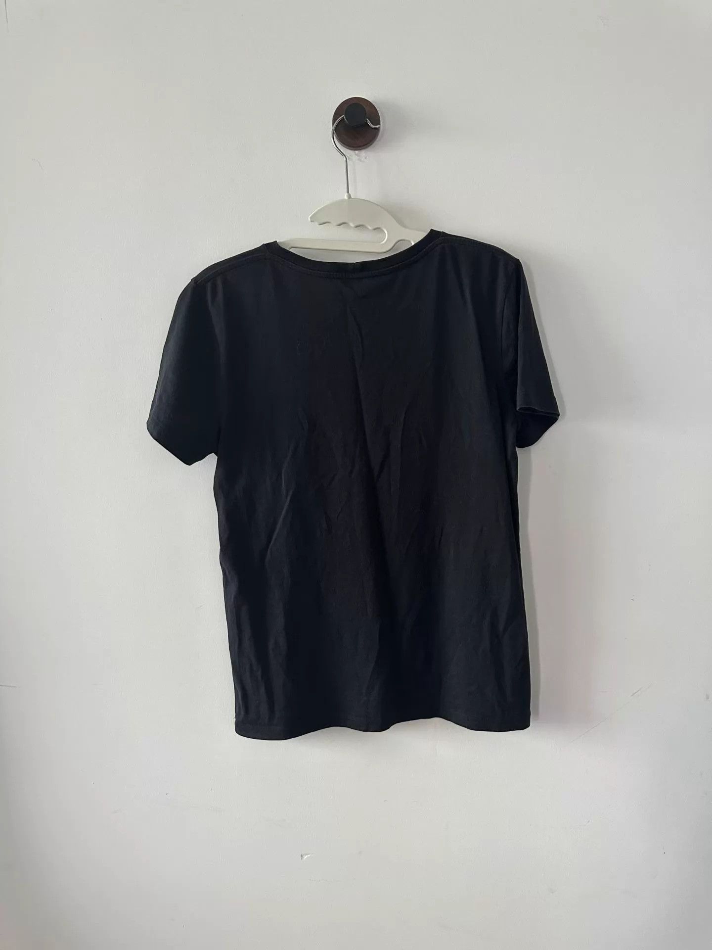 Celine CELINE Black Logo S/S Tee Size S 98 New Size S / US 4 / IT 40 - 2 Thumbnail