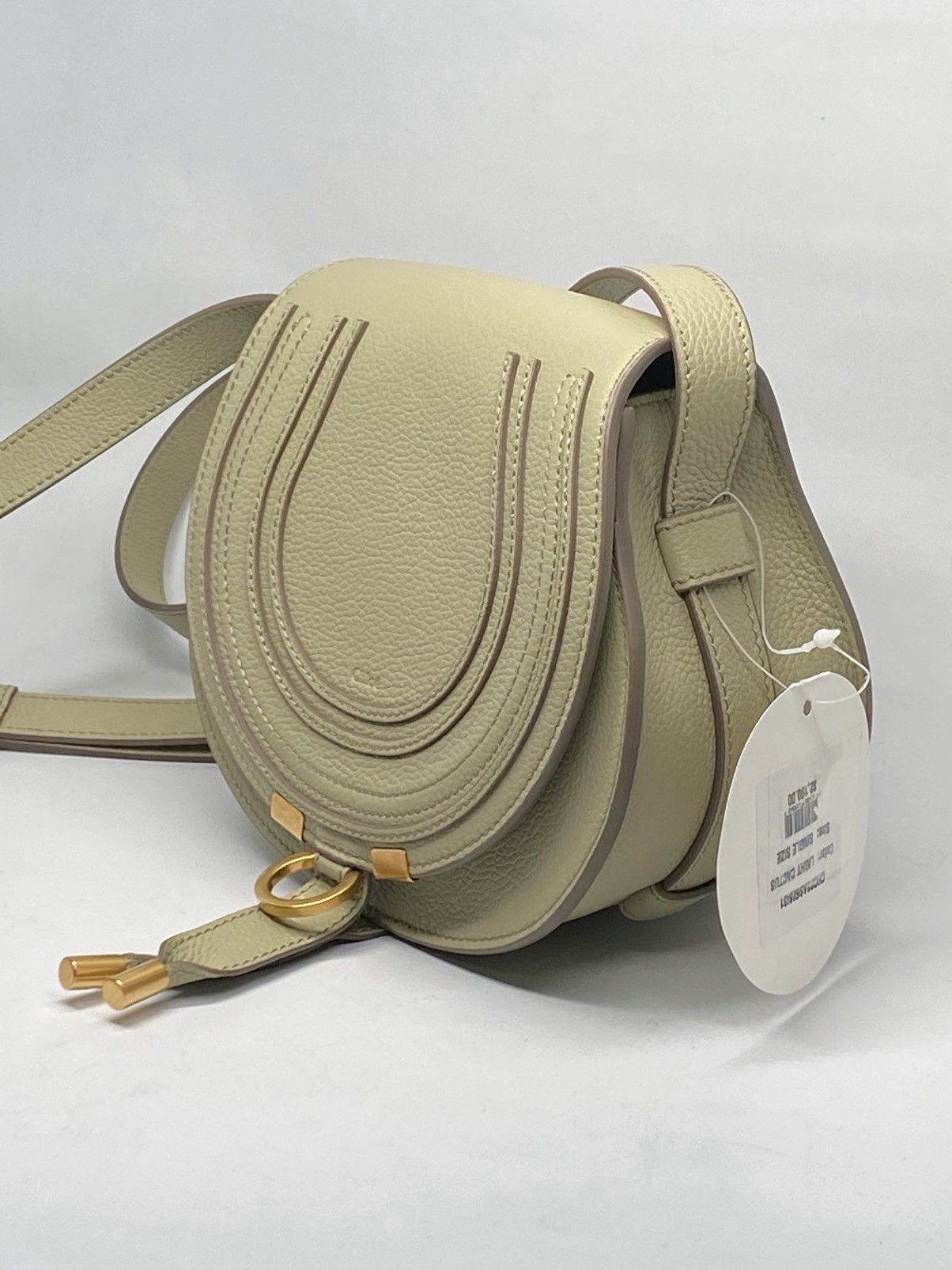 Chloe Chloe Marcie Small Crossbody Bag in Grained Calfskin Size ONE SIZE - 5 Thumbnail