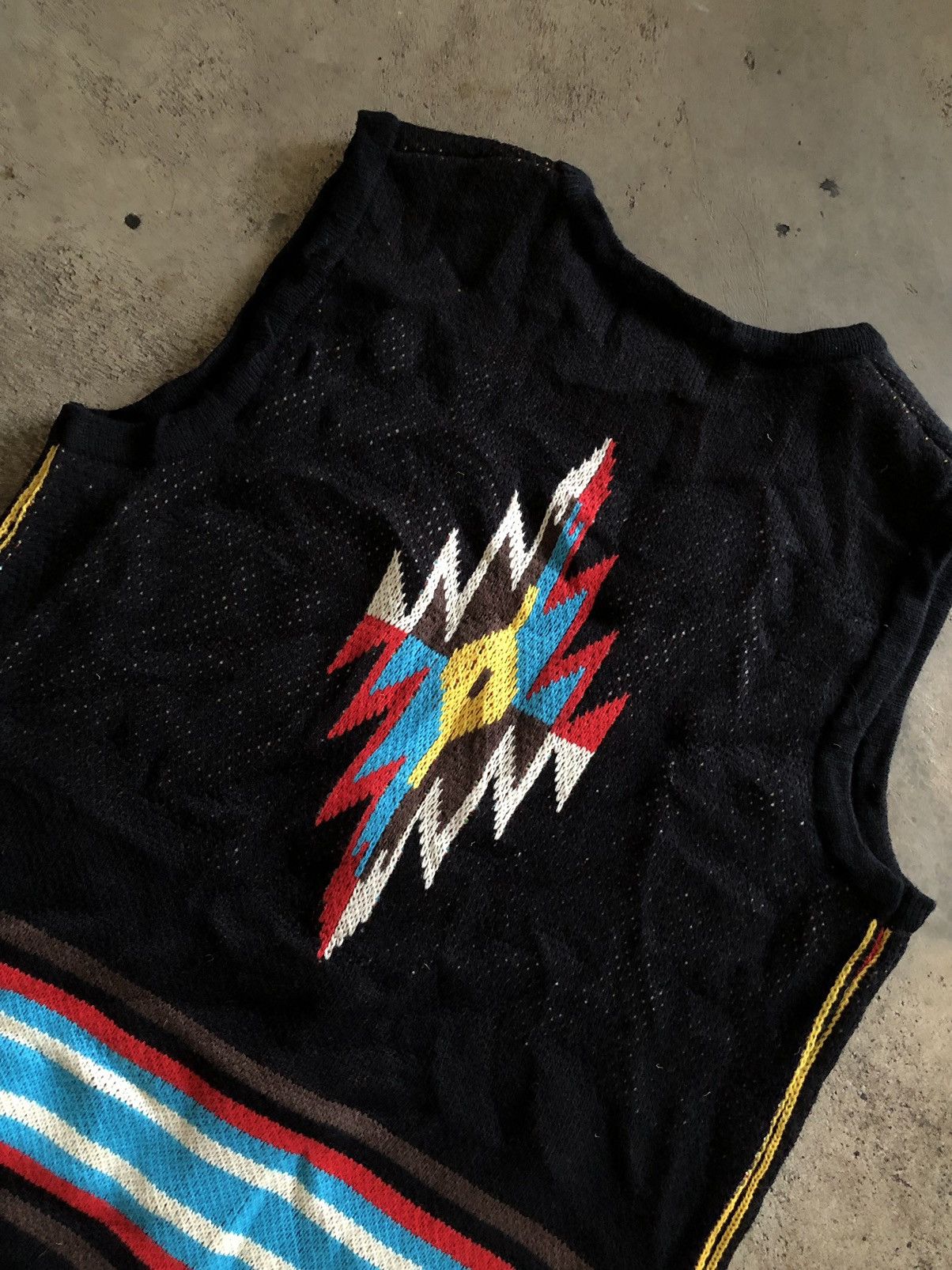 Native × Vintage VINTAGE SICKBOY NATIVE NAVAJO VEST Size US M / EU 48-50 / 2 - 6 Thumbnail