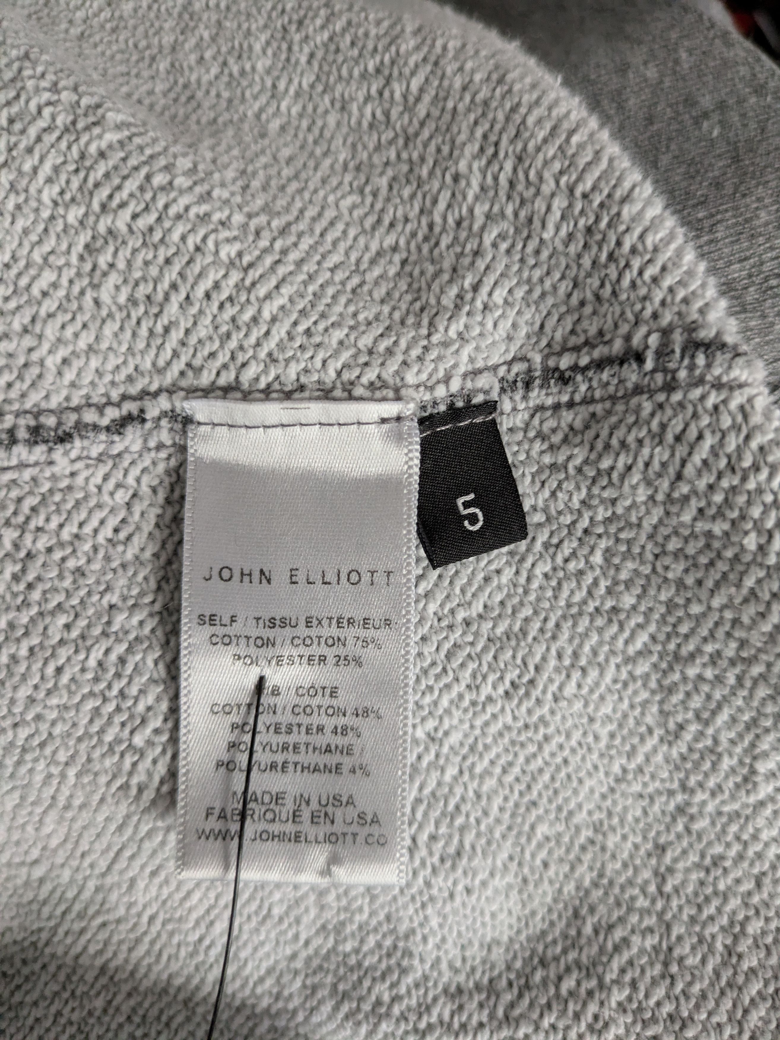John Elliott Lightweight Villain Crewneck Sweatshirt Size US XXL / EU 58 / 5 - 4 Thumbnail