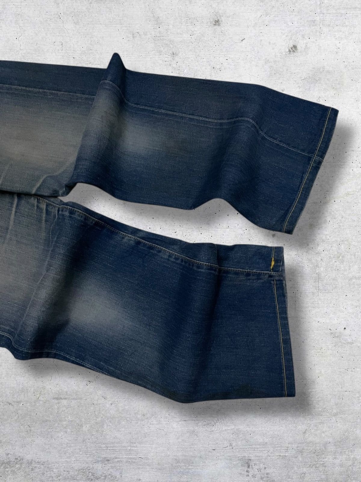 Lee VINTAGE LEE OG 90S DESIGNER BUCKLE SELVEDGE DENIM Size US 29 - 5 Thumbnail