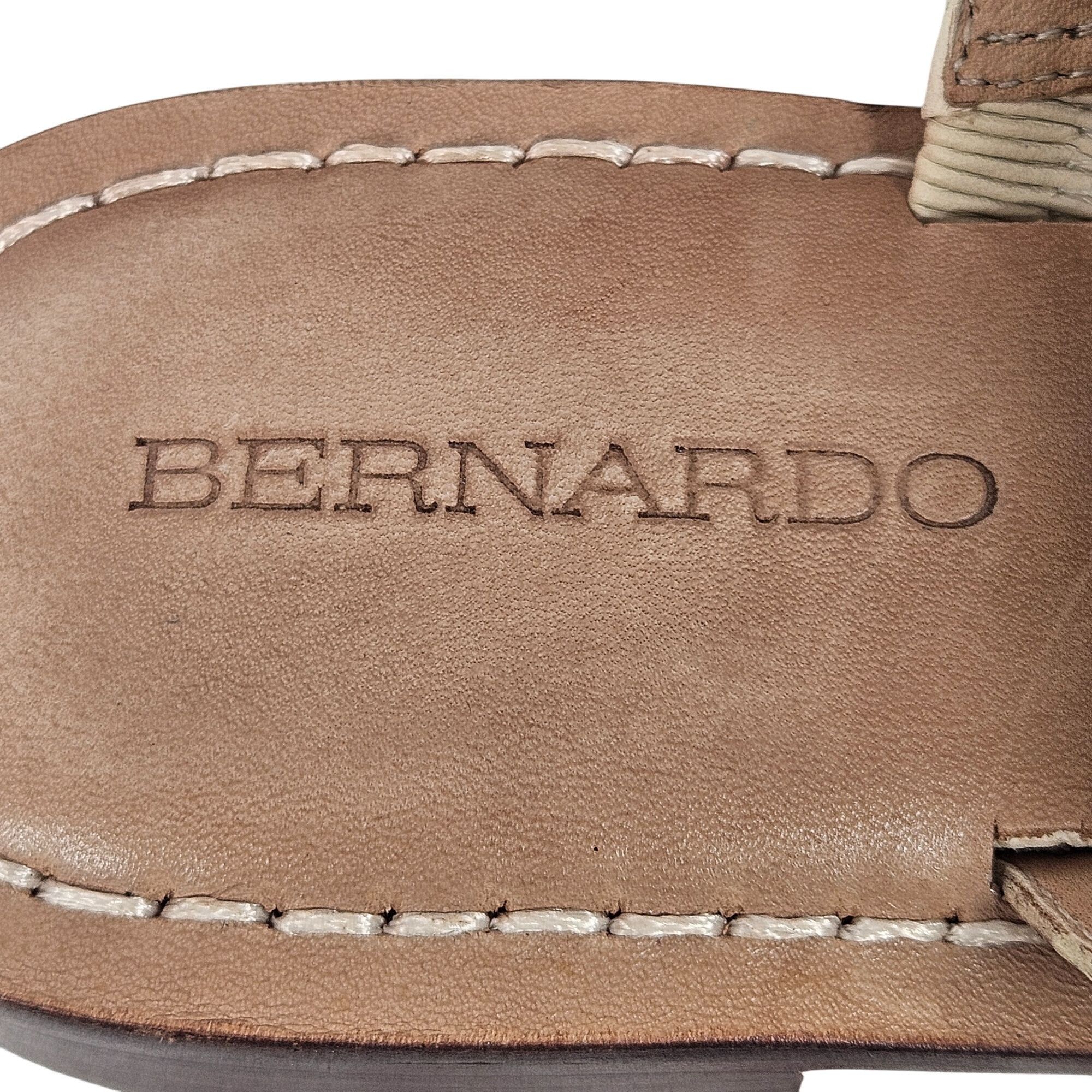 Other Bernardo Beige Women Sandals 7.5M Minimalist Resort Boho Coa Size US 7.5 / IT 37.5 - 5 Thumbnail