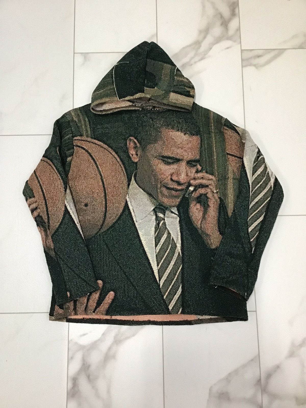 Other MARQ THE LABEL Obama Tapestry Hoody Size US L / EU 52-54 / 3 - 1 Thumbnail
