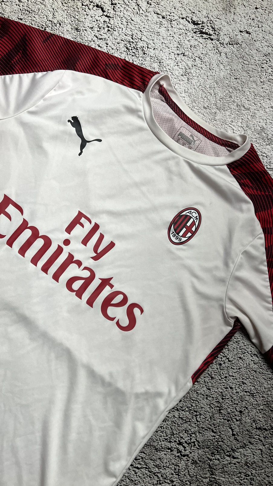 Puma 2019-2020 ACM Milan puma jersey Size US M / EU 48-50 / 2 - 2 Thumbnail
