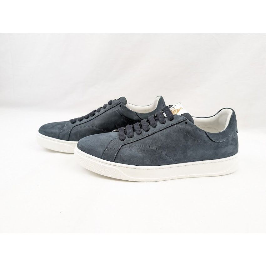 Lanvin o1rshd1 DDB0 Low-Top Sneakers in Navy Blue Size US 13 / EU 46 - 15 Thumbnail