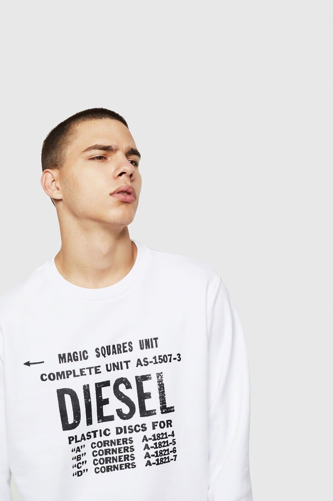 Diesel × Vintage Diesel Sweatshirt S-GIR-B5 Size US XL / EU 56 / 4 - 3 Thumbnail