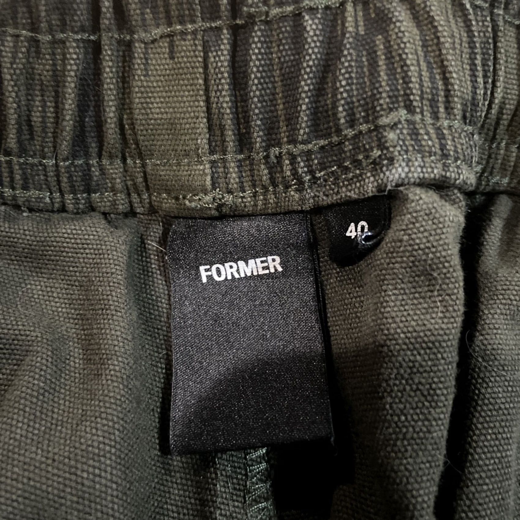 Vintage Former Green Utility Pants Cargo 36 Men Regular Inseam 30 Green Size US 36 / EU 52 - 2 Thumbnail