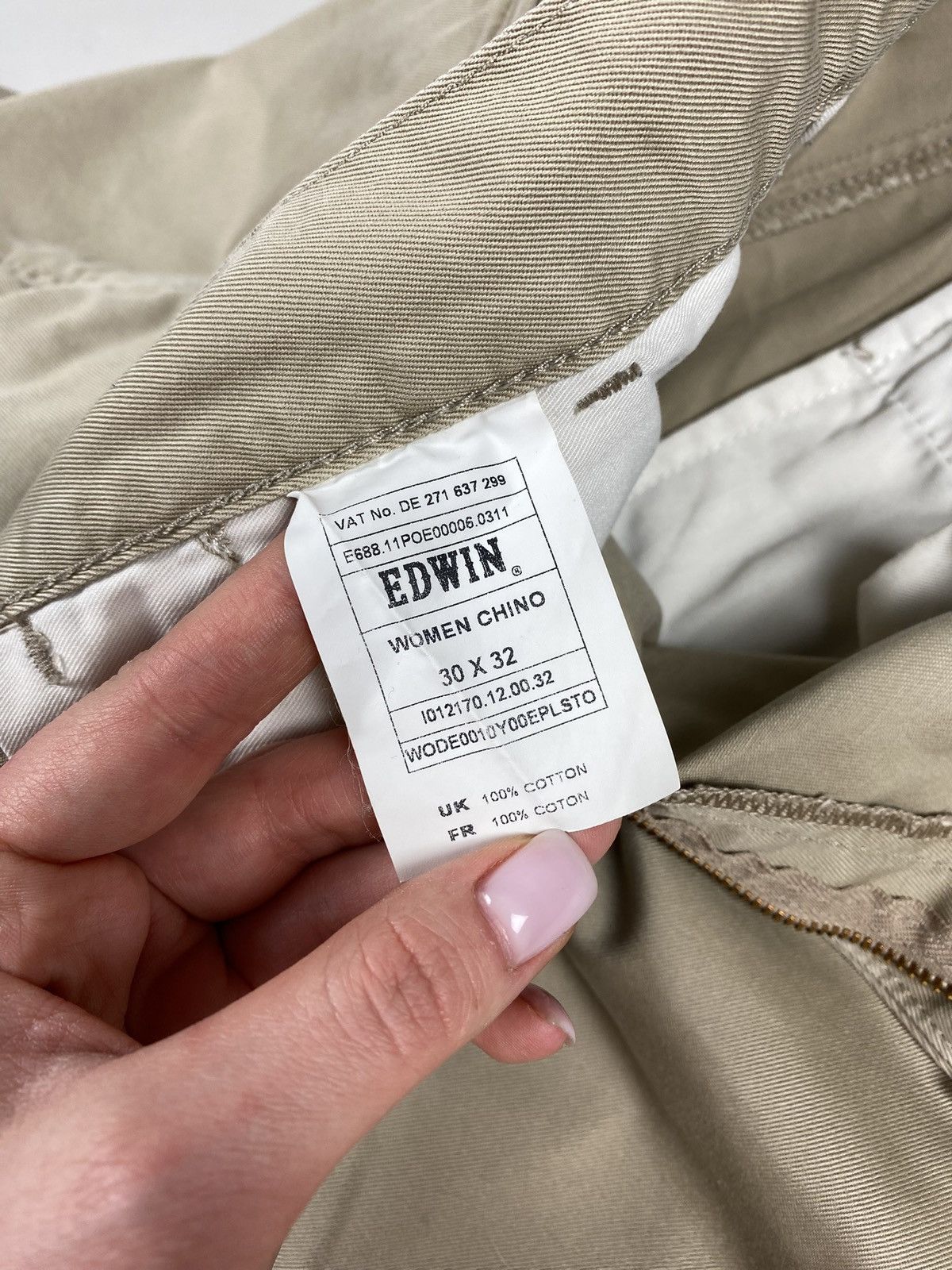 Edwin × Margaret Howell Margaret Howell Edwin women chino pants trousers size 30 32 Size 30" / US 8 / IT 44 - 14 Thumbnail