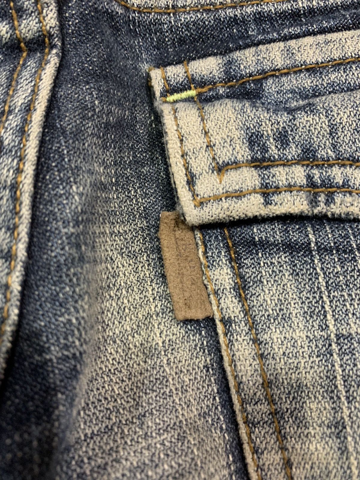 14th Addiction × If Six Was Nine × Le Grande Bleu (L.G.B.) 💸BINDINGOFFER💸G.O.A distressed jeans Size 28" / US 6 / IT 42 - 7 Thumbnail