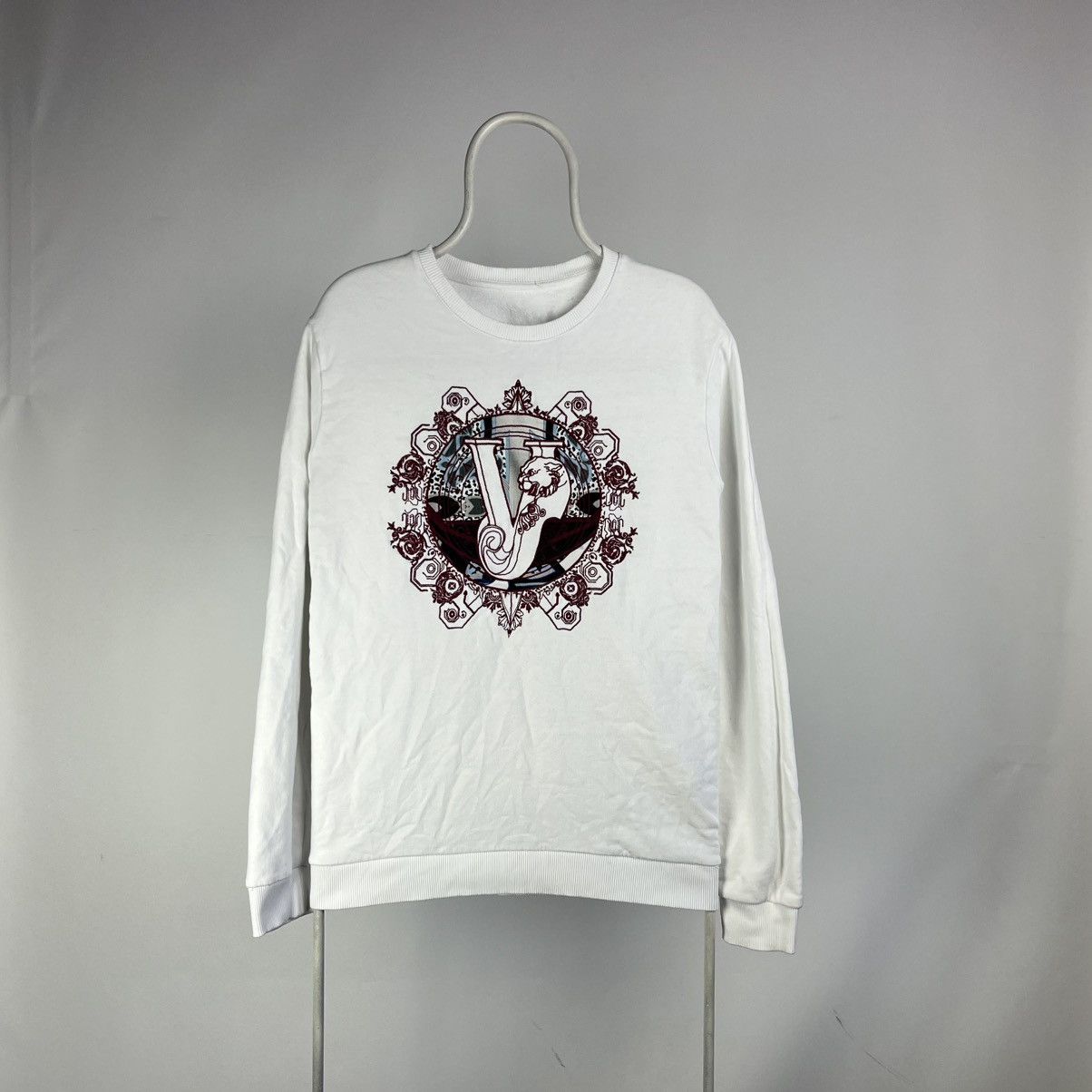 Versace Jeans Couture Versace jeans couture sweatshirt big logo size XXL slim XL Size US XL / EU 56 / 4 - 1 Thumbnail