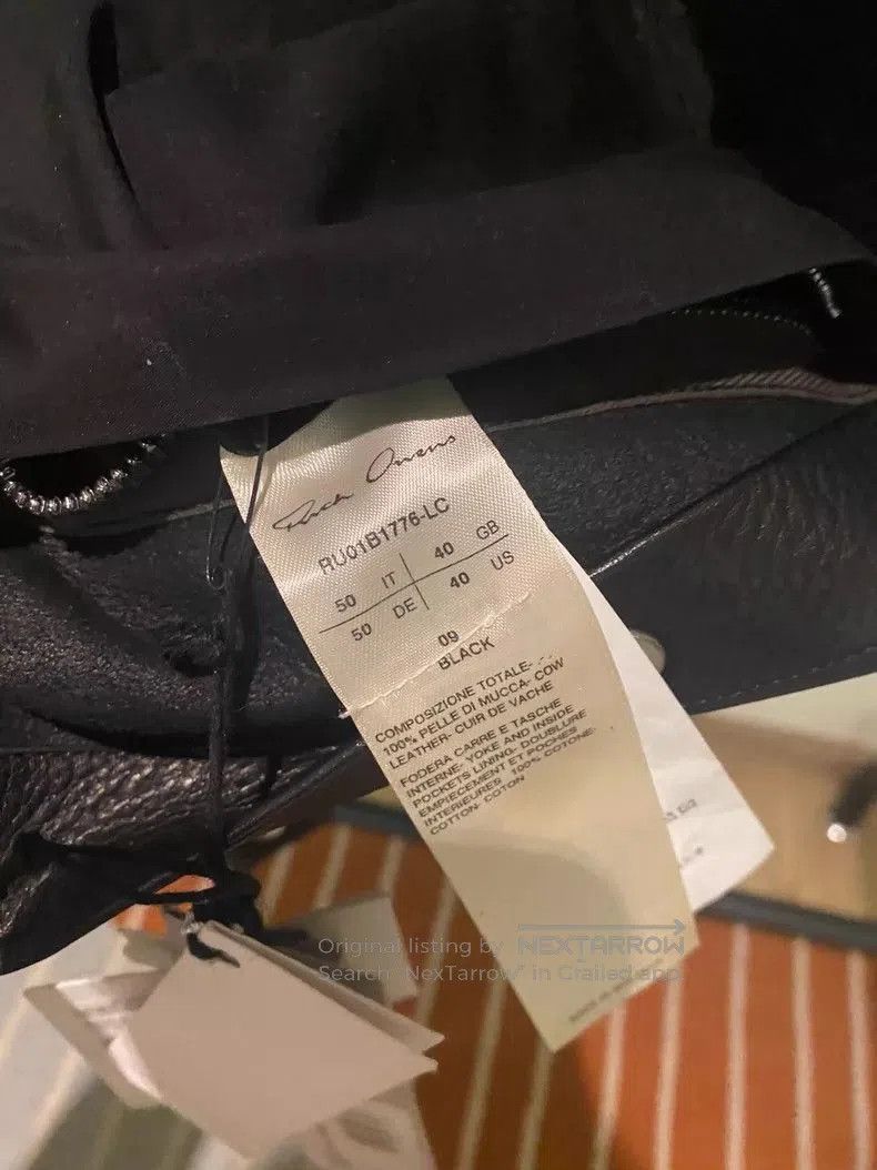 Rick Owens Rick Owens Lambskin Leather Vest. Size US L / EU 52-54 / 3 - 5 Thumbnail