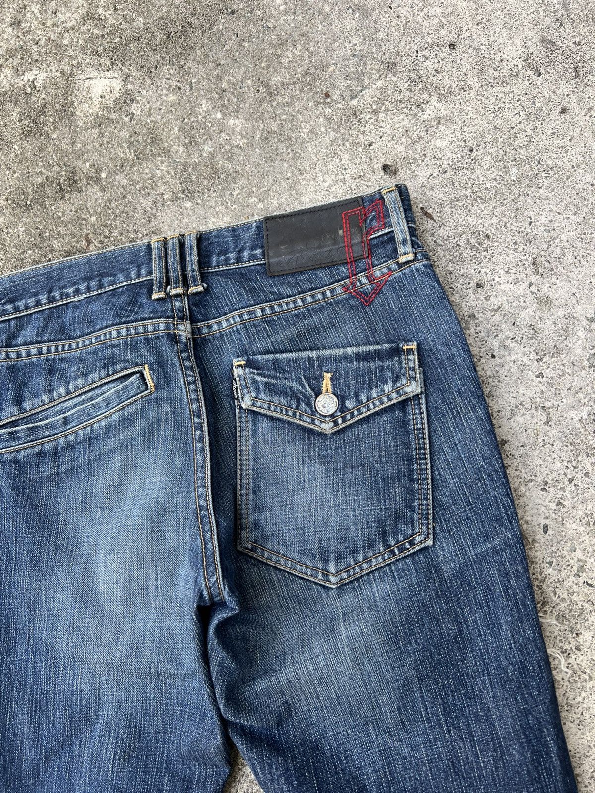 Japanese Brand 💥Japanese Brand Roen Distress Punk Jean Very Rare Size US 30 / EU 46 - 17 Thumbnail