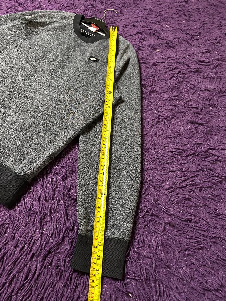Nike NIKE Crew Sweatshirt Gray WASHED Distressed 90s Size US S / EU 44-46 / 1 - 8 Thumbnail