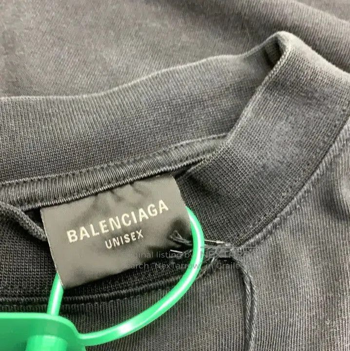 Balenciaga Balenciaga Flame Logo Casual Short Sleeve T. Size US L / EU 52-54 / 3 - 2 Thumbnail