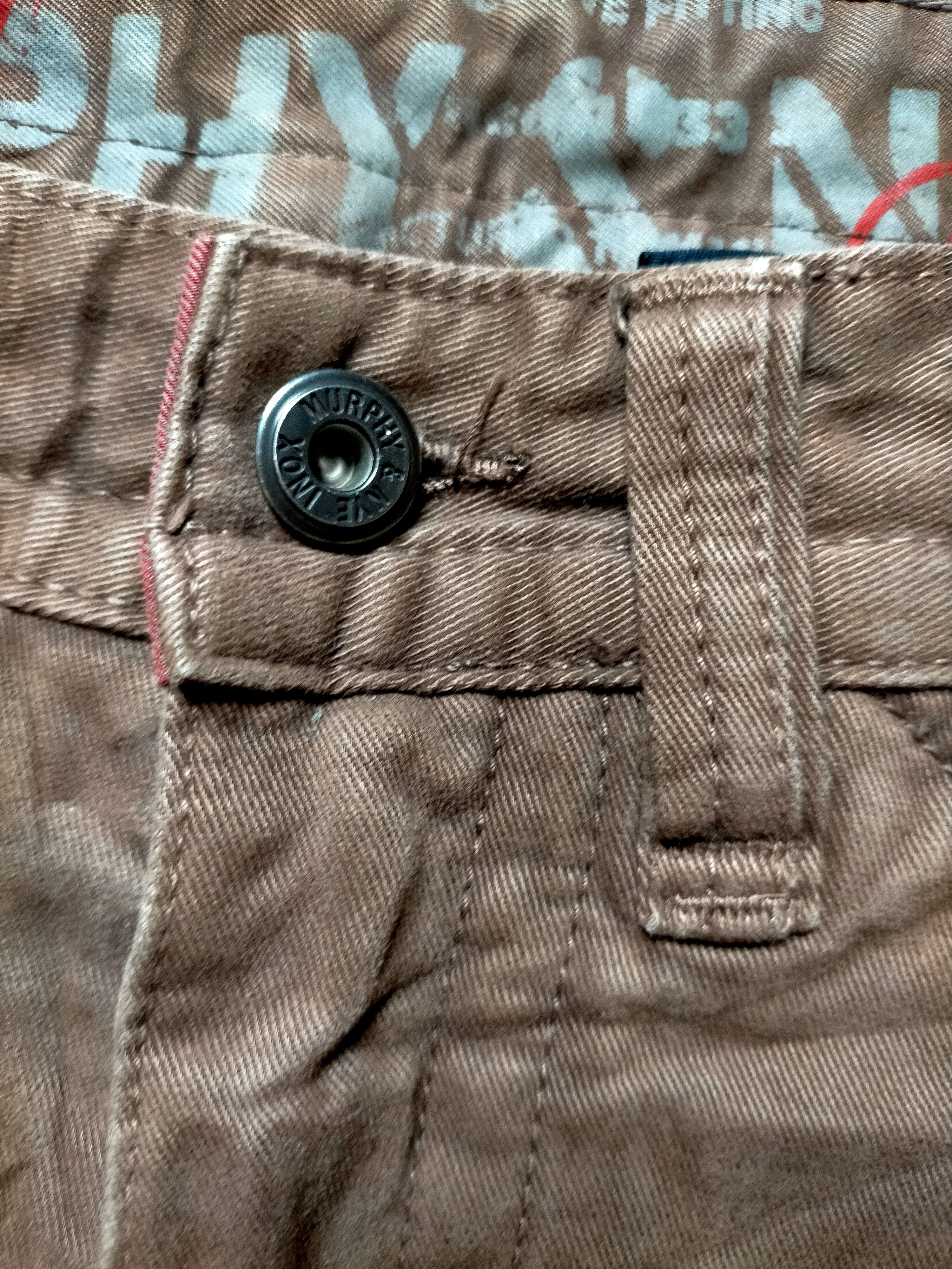 Hysteric Glamour × Japanese Brand Murphy &Nye Double Knee Worker Pants Size US 31 - 11 Thumbnail