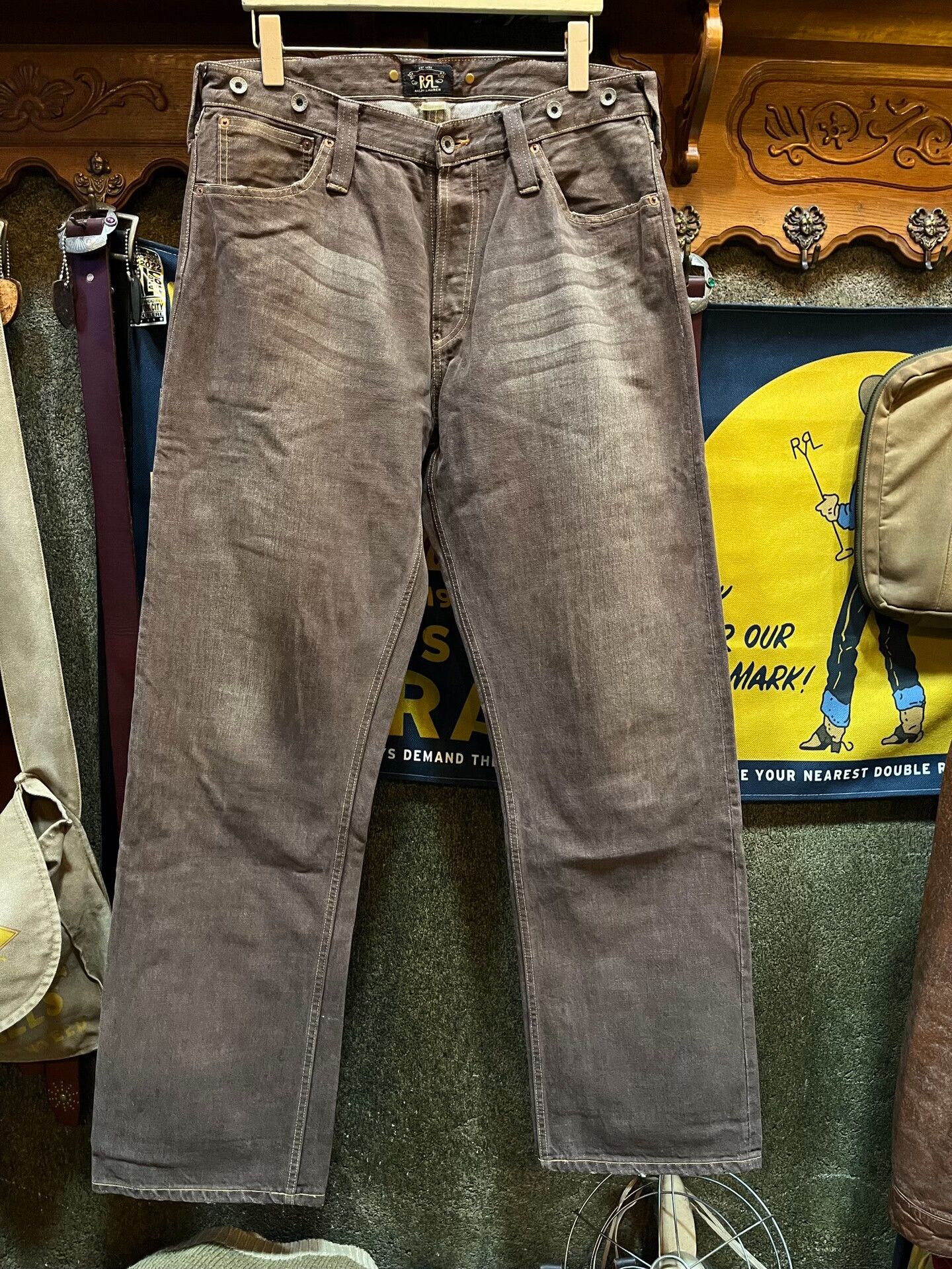 RRL Ralph Lauren RRL Vintage Work Pants by Ralph Lauren Size US 34 / EU 50 - 1 Thumbnail