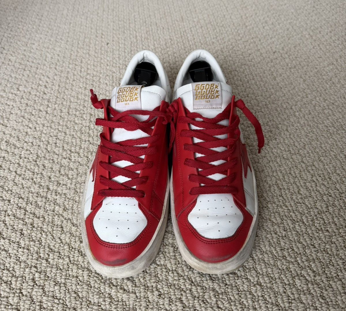 Golden Goose Golden Goose Stardan Red Size US 10 / EU 43 - 3 Thumbnail