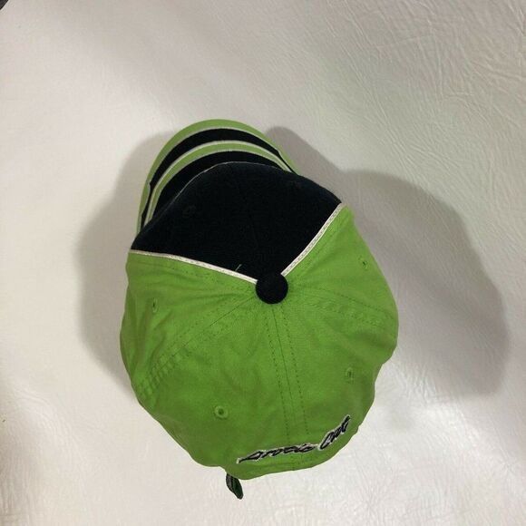 Other Arctic Cat X-Fire Ball Cap Neon Green Black Adjustable Embro Size ONE SIZE - 5 Thumbnail