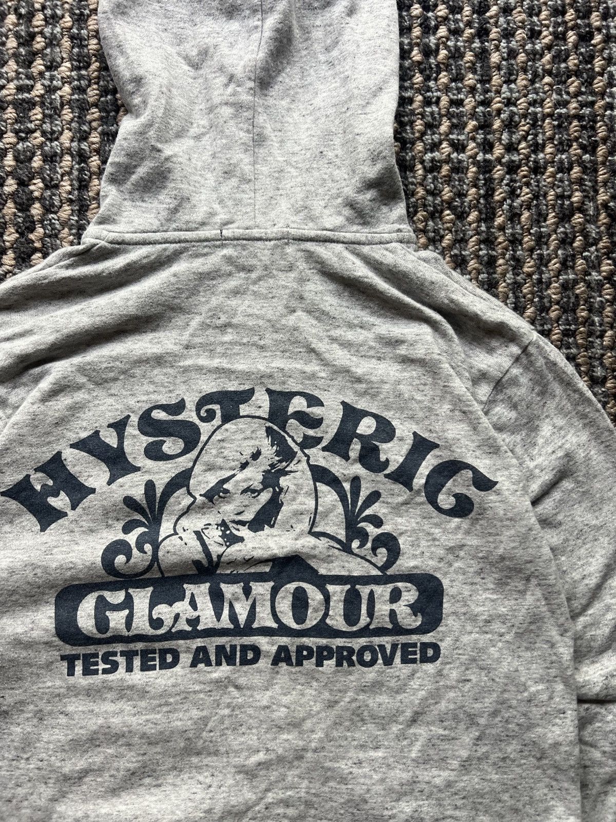 Hysteric Glamour Hysteric Glamour Tested and Approved Rare Zip Hoodie Y2K Size US S / EU 44-46 / 1 - 3 Thumbnail