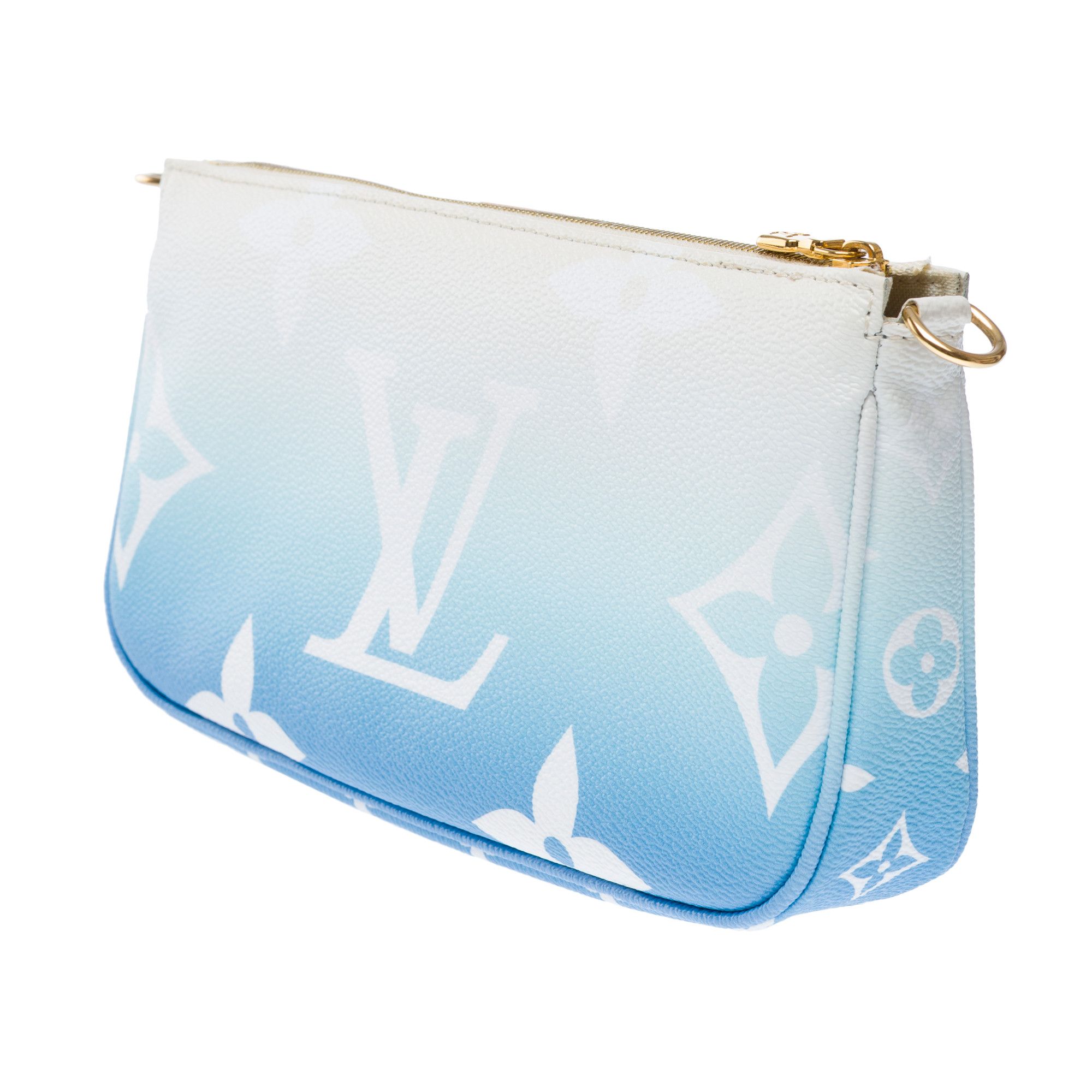Louis Vuitton LOUIS VUITTON strap bag in Blue Canvas Size ONE SIZE - 15 Thumbnail