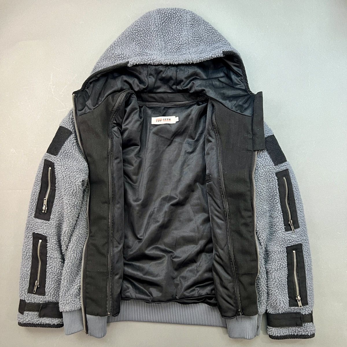 Japanese Brand × Vintage Japanese Zip Up Cargo Hoodie Size US L / EU 52-54 / 3 - 5 Thumbnail