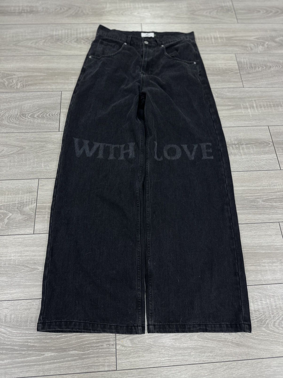 Scuffers Baggy Loose Rap Jeans Wide Y2K