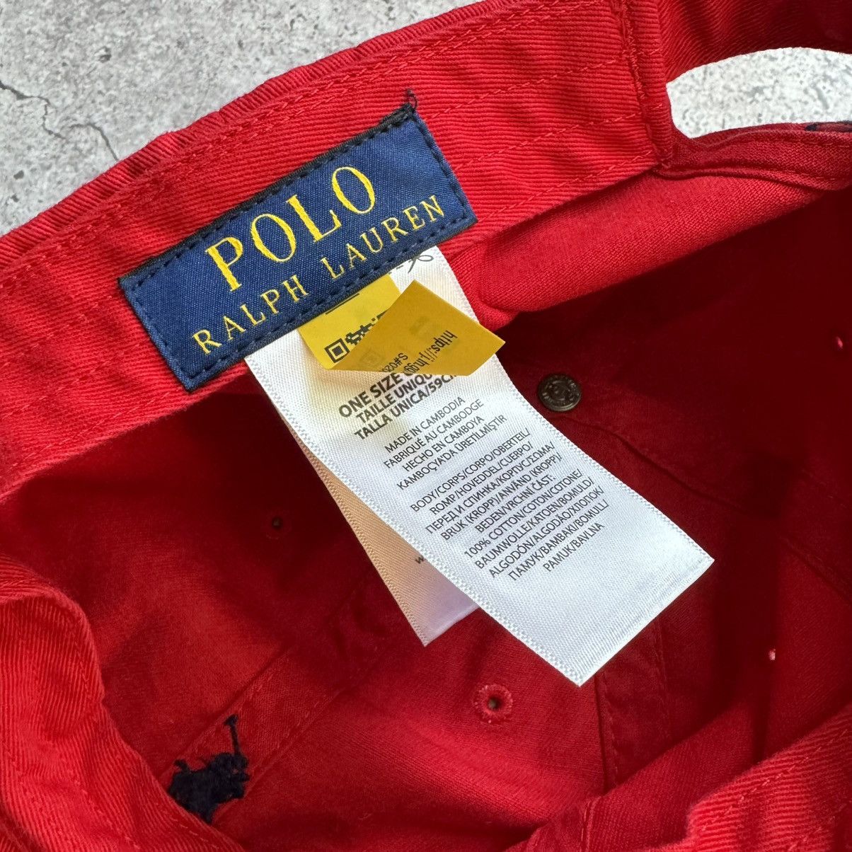 Polo Ralph Lauren Vintage Polo by Ralph Lauren Cap OS Size ONE SIZE - 4 Thumbnail