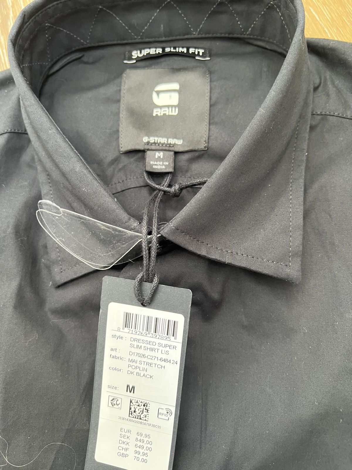 G-Star G Star Raw Dressed Super Slim Shirt Size US M / EU 48-50 / 2 - 3 Thumbnail