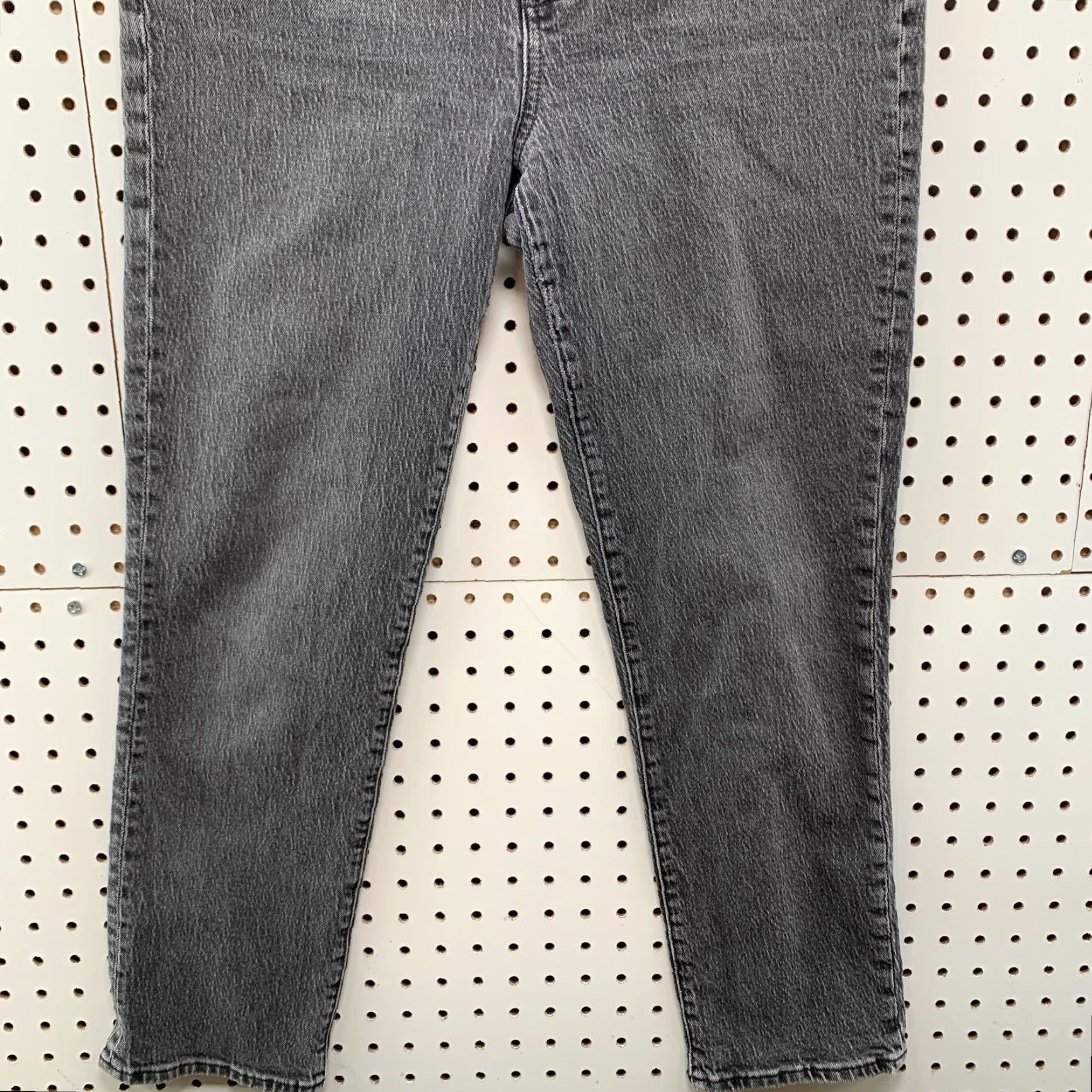 VINTAGE Madewell Perfect Vintage Denim Jeans Womens Size 29 Faded Black High Rise Straight Fit 30x26.5 Jeans