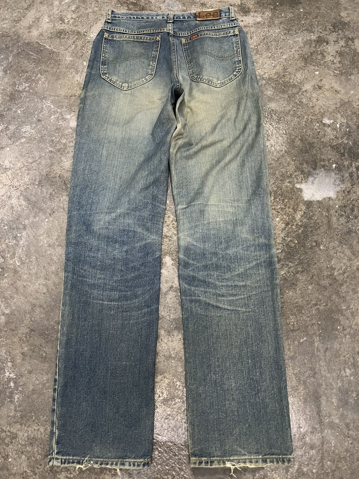 Japanese Brand LEE RIDERS DISTRESSED JEAN Size US 28 / EU 44 - 2 Thumbnail