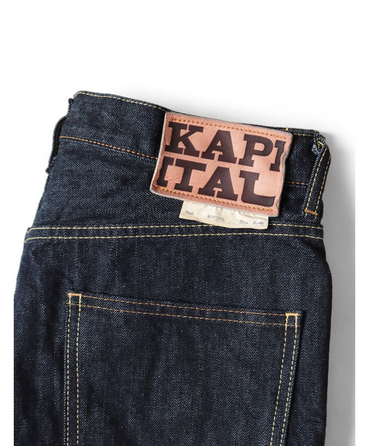 Kapital 32inch Kapital 14oz Denim 5P Okabellbo Fleur pants Size US 32 / EU 48 - 8 Thumbnail